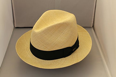 Scala Classico Men's Genuine Panama Snap Brim