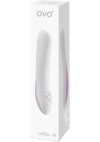 Ovo F7 Vibrator Waterproof White And Pink