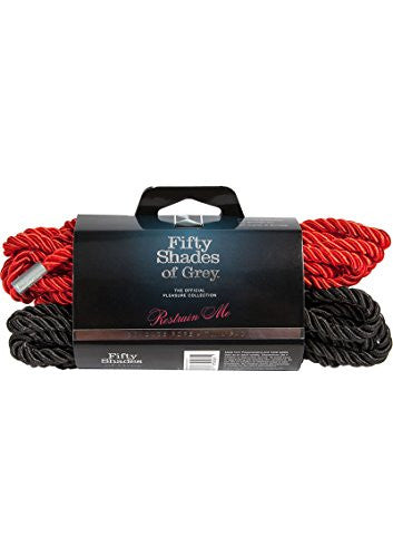 Fifty Shades Of Grey Restrain Me Bondage Rope Twin Pack 16.4 Feet Each Rope
