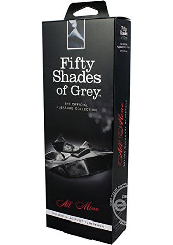 Fifty Shades Of Grey All Mine Deluxe Blackout Blindfold