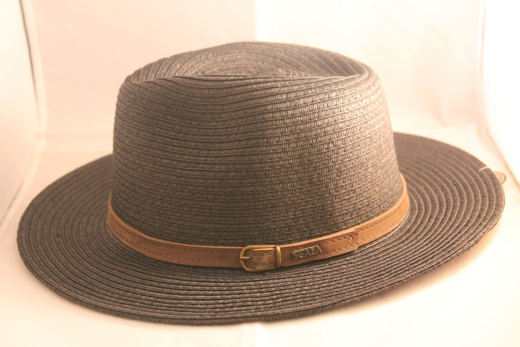 Scala Classico Safari Hat With Leather Band